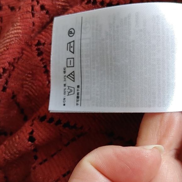 🍁NWT Women's Banana Republic Rust Sweater - Picture 8 of 8